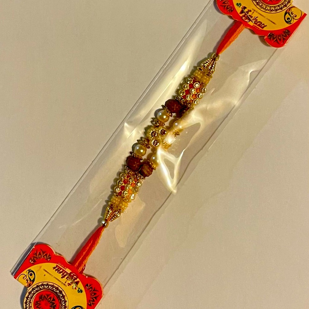 Designer Hand Crafted Rakhi Bracelet
